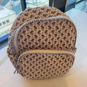 Vera Bradley Cotton Small Banbury Backpack Color: Rachel Ditsy